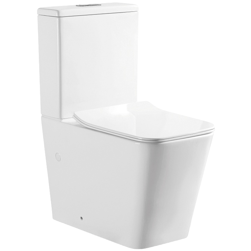 Унитаз Iberica Blanca Toledo Alto IB.TLD.121.1B1 напольный, безободковый, белый
