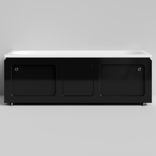 Экран под ванну Vod-ok Хит 170 раздвижной Черный глянец