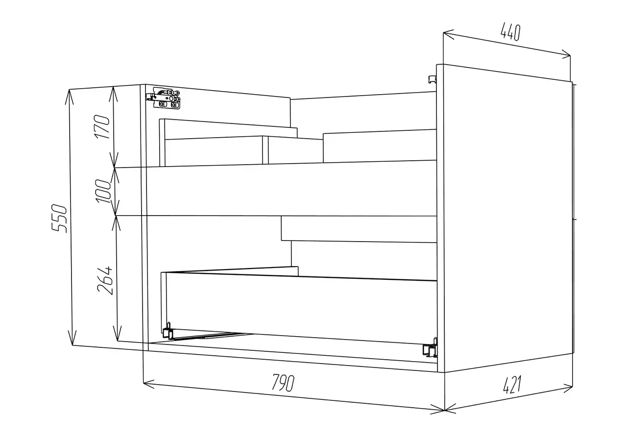 Тумба с раковиной Vod-ok Адель 80 подвесная, белая + 13 цветов