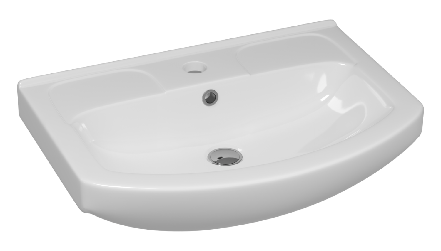 Тумба с раковиной Misty Изео 60 белый