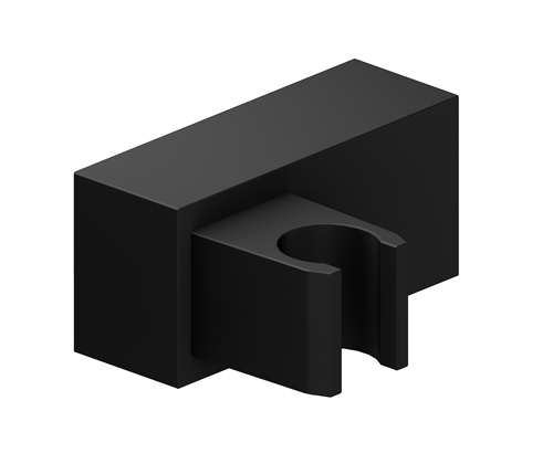 Держатель лейки Wasserkraft A224 черный Soft-touch