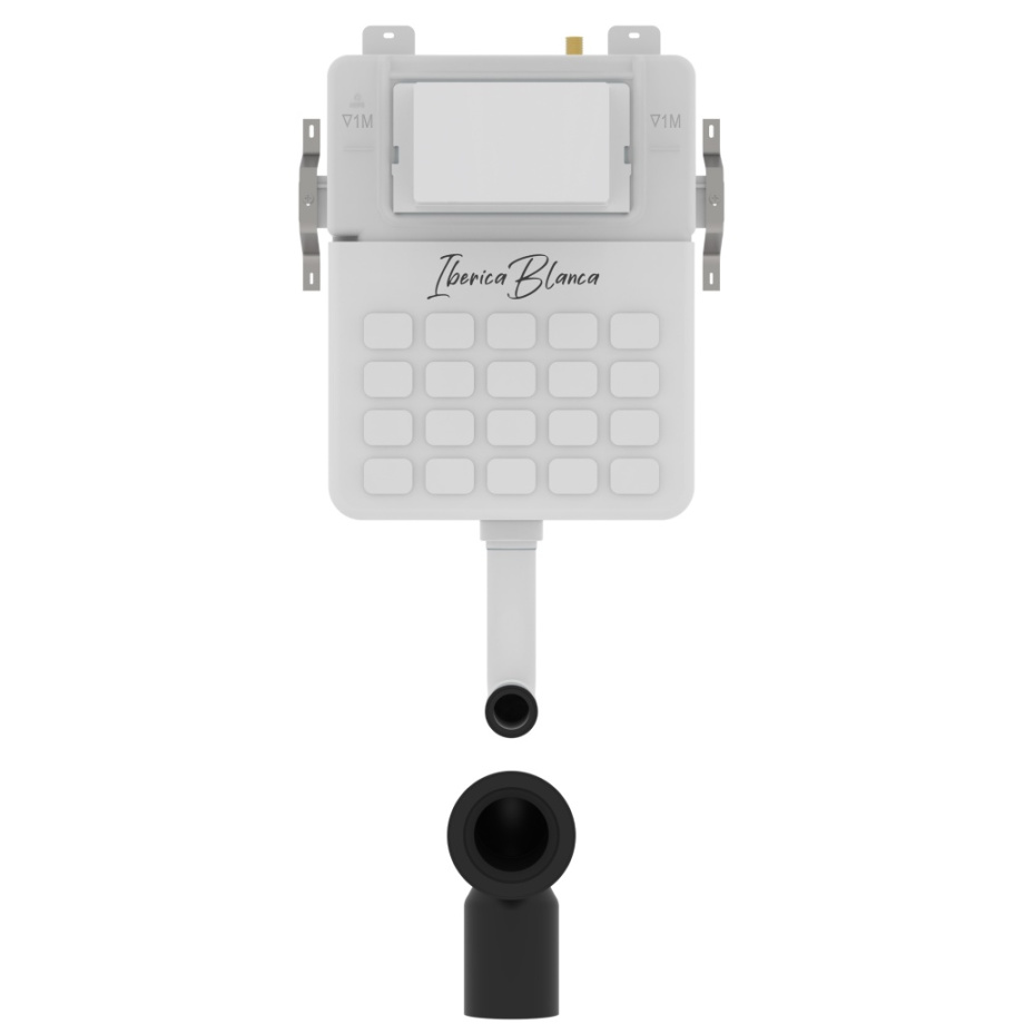 Бачок для унитаза скрытого монтажа IBERICA BLANCA SILENCIO (IB.032C)