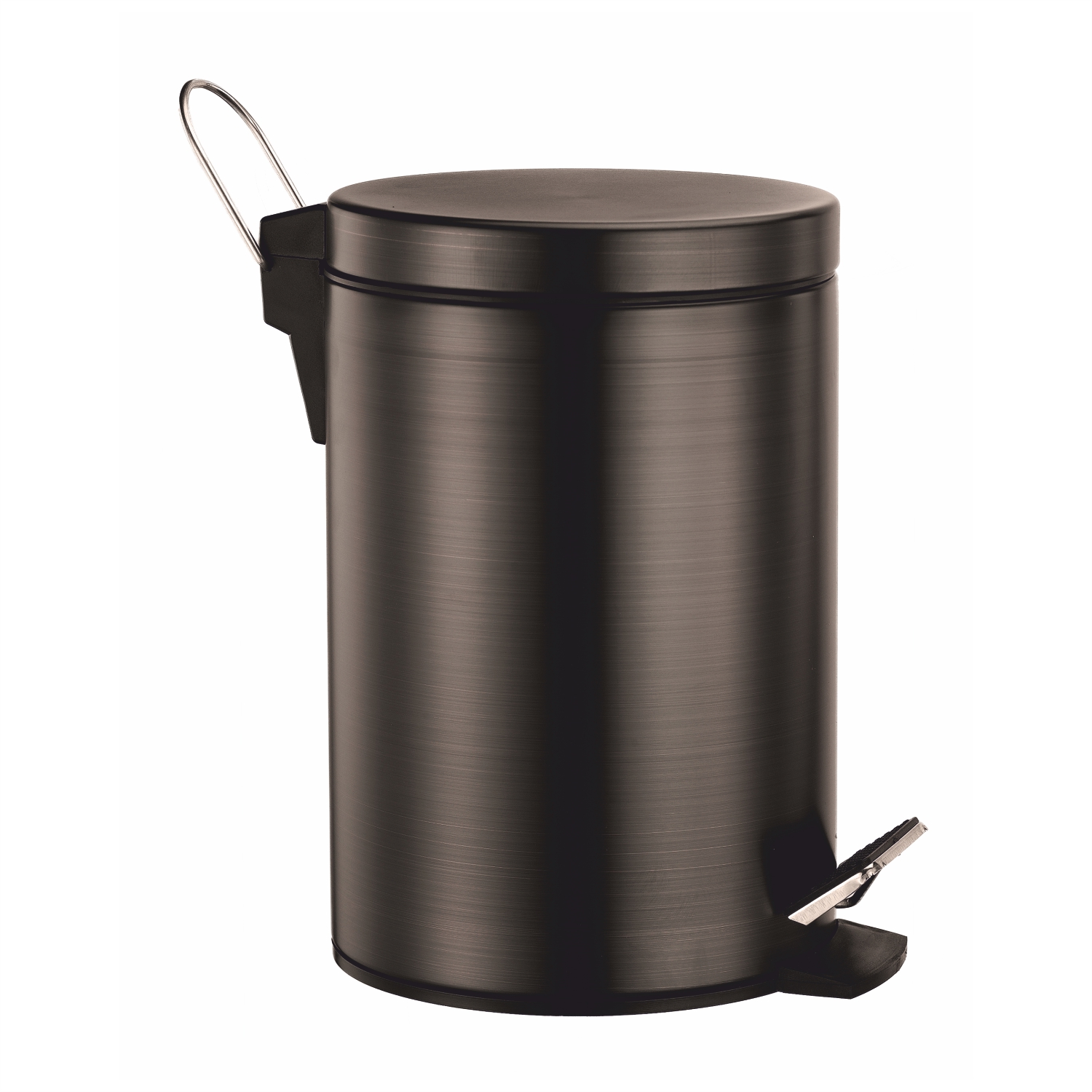 Ведро для мусора WasserKRAFT K-655 5L темная бронза