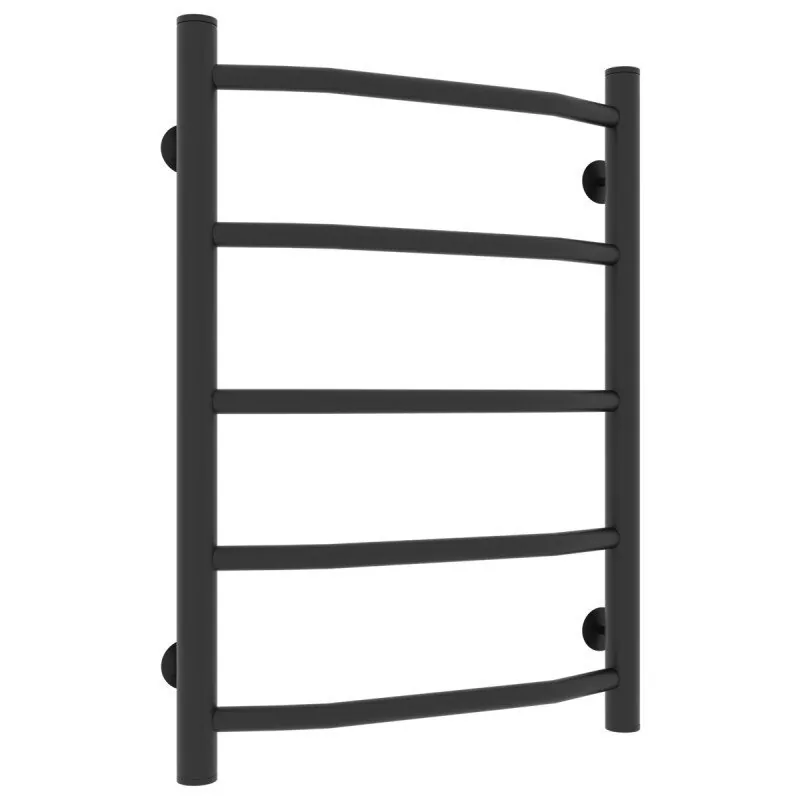 Полотенцесушитель водяной Laris Виктория П5 400х600 черный матовый