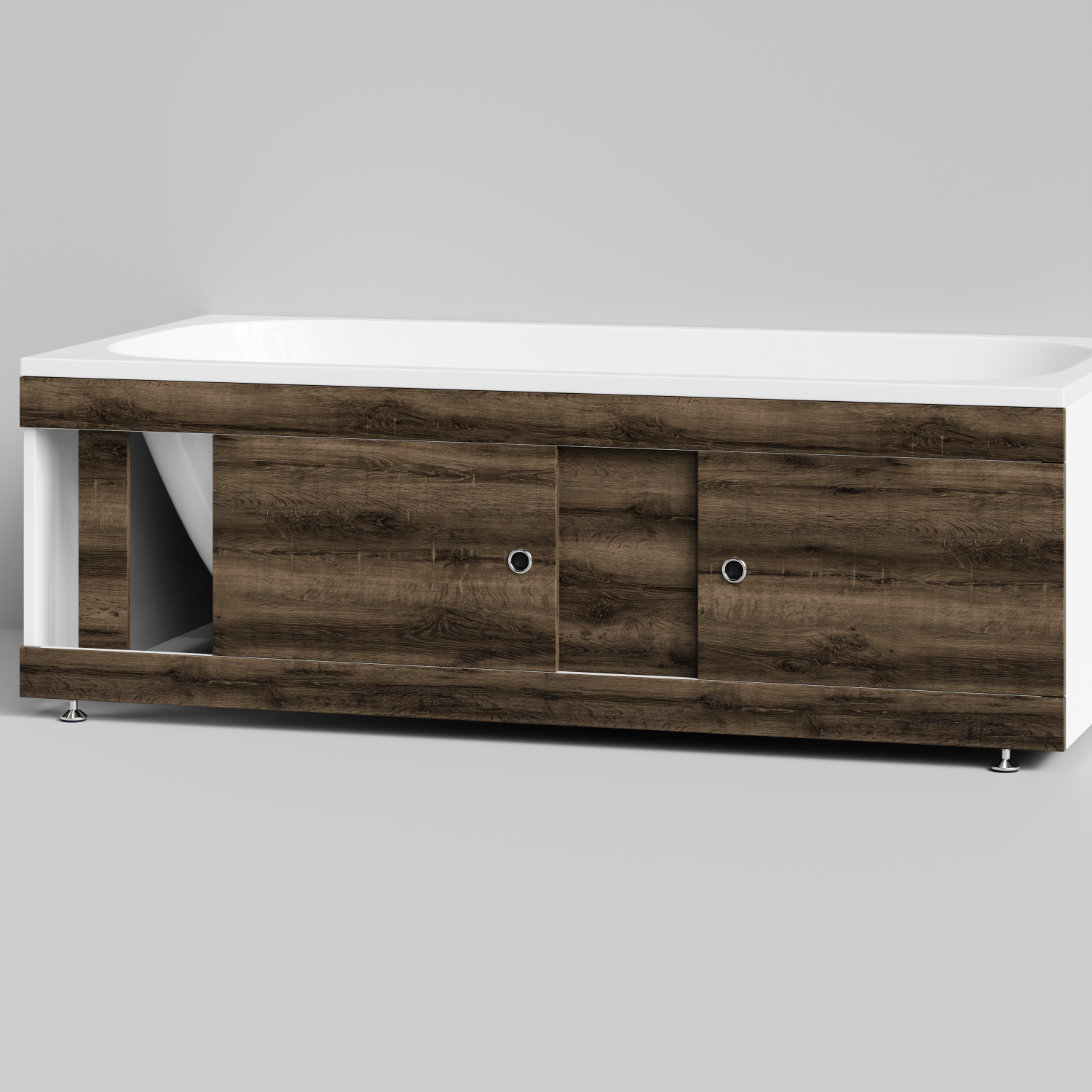 Экран под ванну Vod-ok Купе 170 раздвижной Дуб крымский коричневый