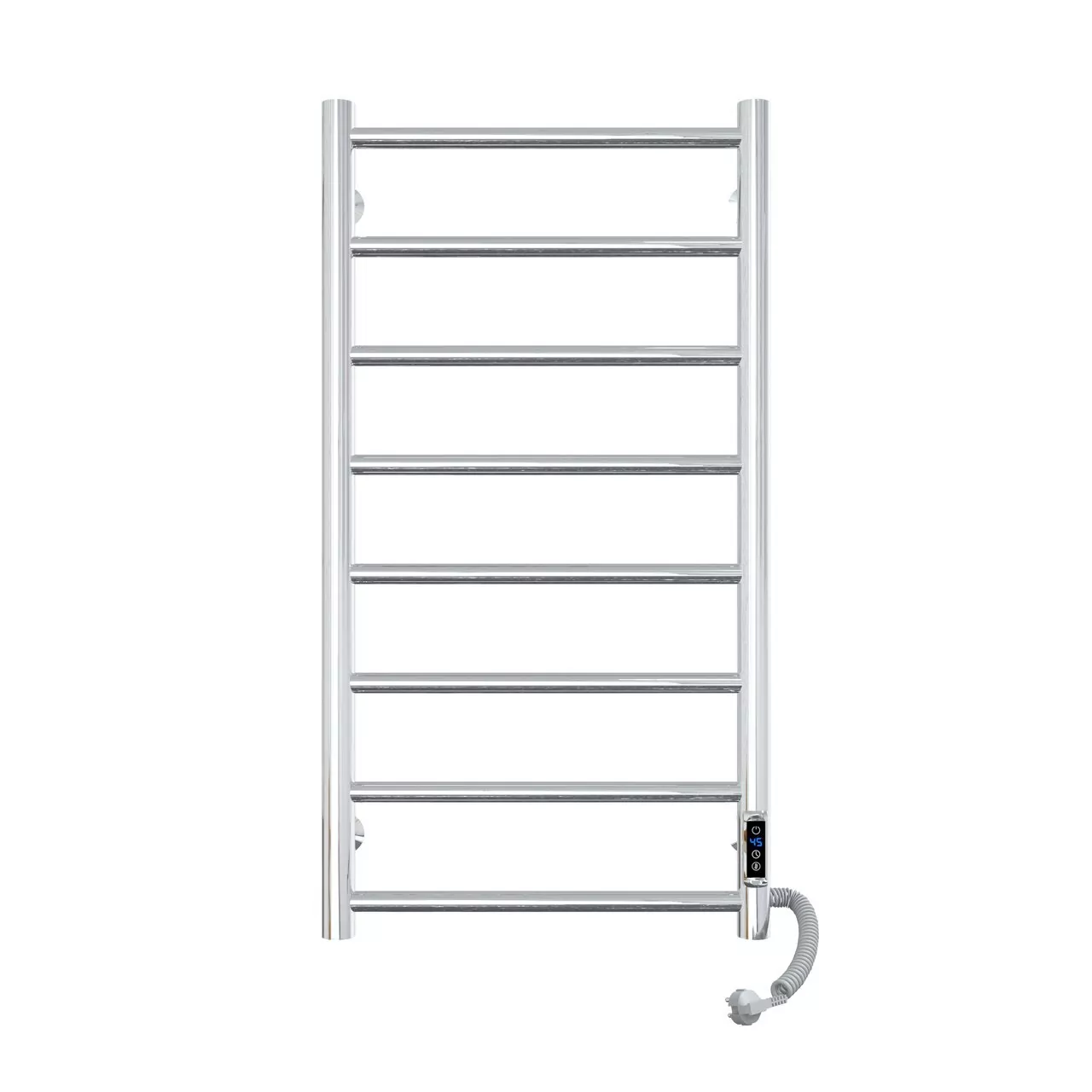 Полотенцесушитель электрический Laris Джаз П8 400х800 с терморегулятором, правый, хром