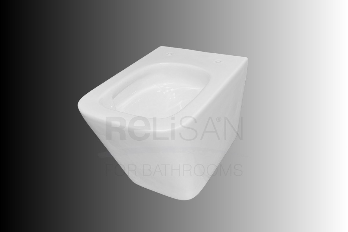 Унитаз подвесной WM 719/смыв торнадо, белый