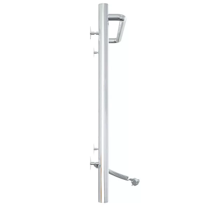 Полотенцесушитель электрический Laris Прайм П6 ЧК 400х600 правый, хром