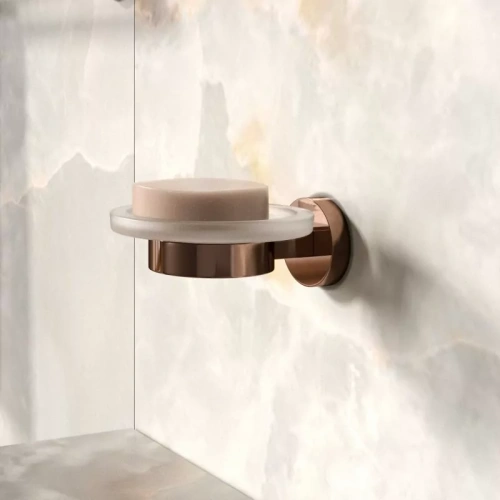 Мыльница WasserKraft Asphe K-77729 розовое золото от магазина Vanna-Vanna.ru!