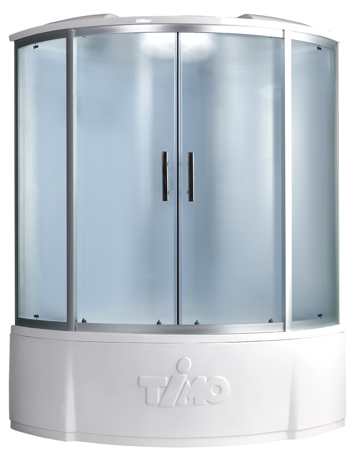 Душевая кабина Timo Standart Т-6635 Silver F (130*130*220), турецкая баня хамам