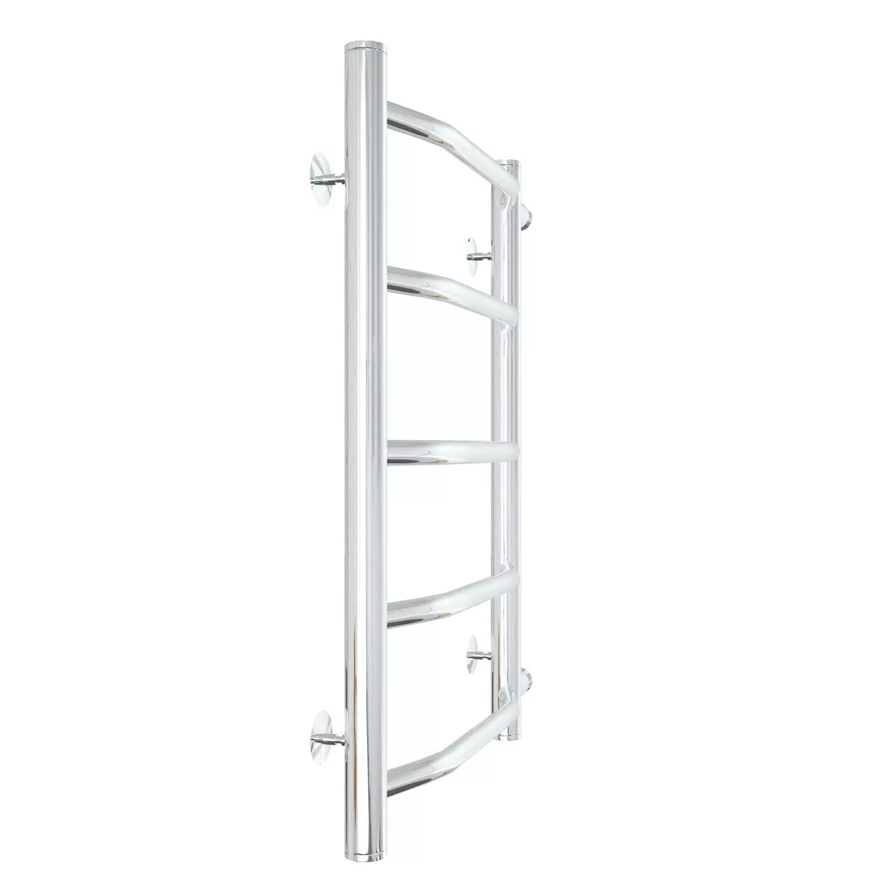 Полотенцесушитель водяной Laris Виктория П5 500х600 МЦ-1 боковой, хром