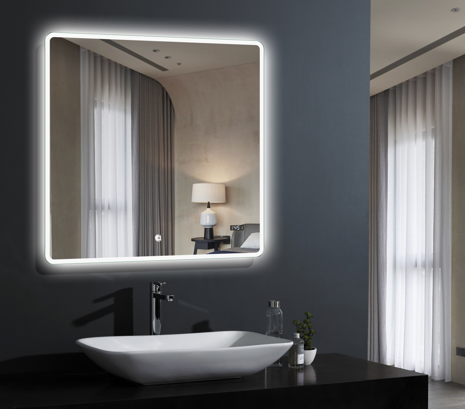 Зеркало Esbano ES-2073 TDS 80x80x5