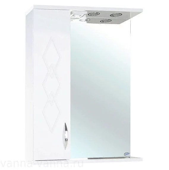 Мебель для ванной Bellezza Элеганс 60 комплект, напольный, белый