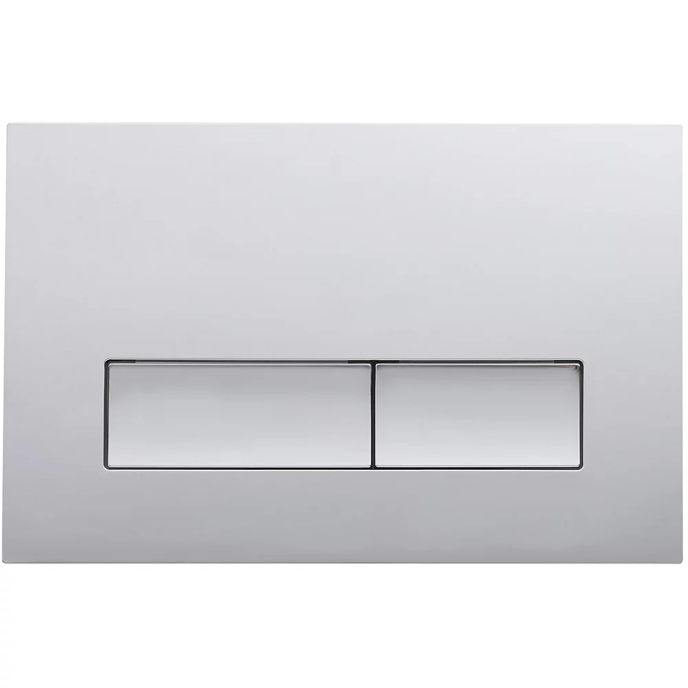 Кнопка смыва Veconi FLUSH V1, FLV1-C, 240х162х9, пластик, хром глянец