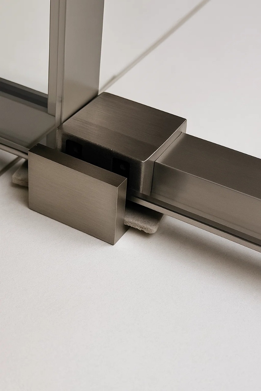 Душевой уголок Timo TDSS-130/13C-8L + TSS-900/13C-8 130x90 см, профиль никель, стекло прозрачное