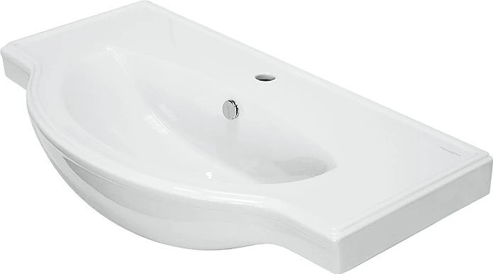 Тумба с раковиной Francesca Империя 90 напольная, 2 ящика, 3 двери, венге