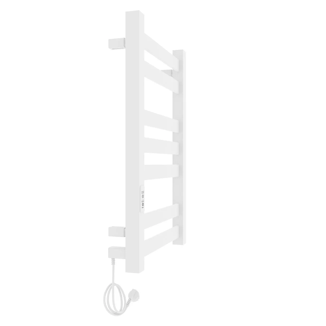 Полотенцесушитель электрический Laris Гефест ЧК П7 500х800 левый, белый матовый