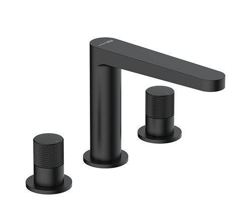 Смеситель для раковины WasserKraft Fulda 5235 черный Soft-touch