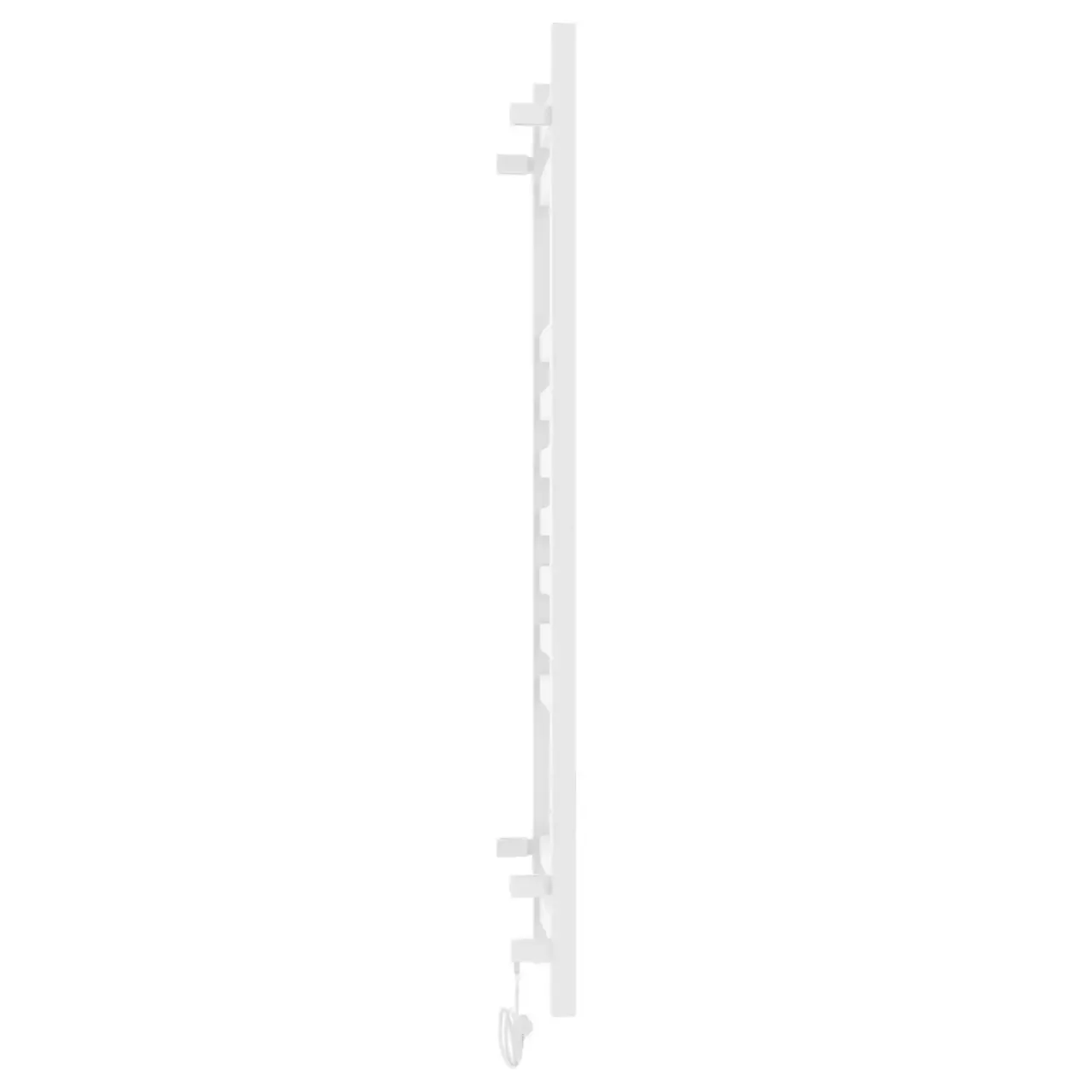 Полотенцесушитель электрический Laris Флавиа ЧК П11 200х1000 левый, белый матовый муар