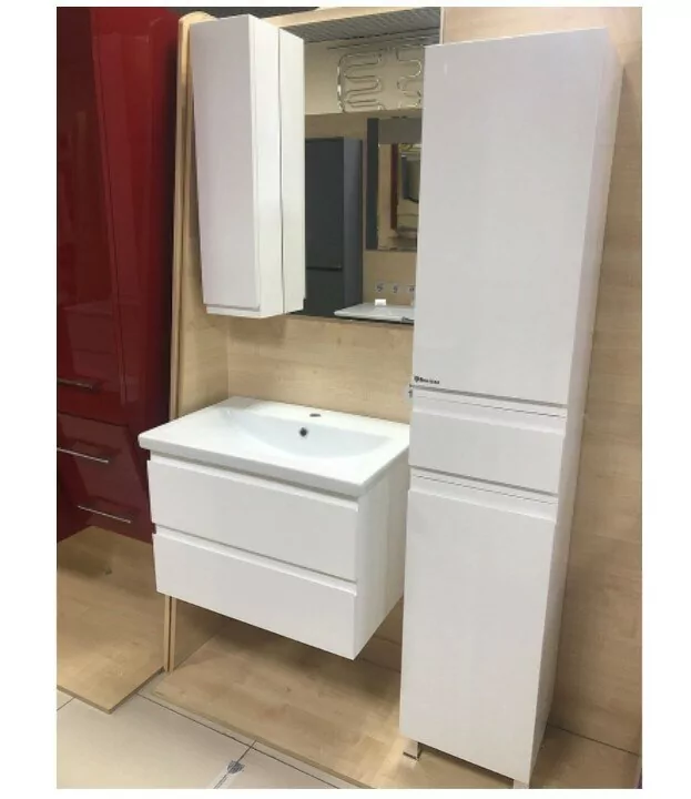 Пенал Bellezza Асти 35 R напольный, белый от магазина Vanna-Vanna.ru!