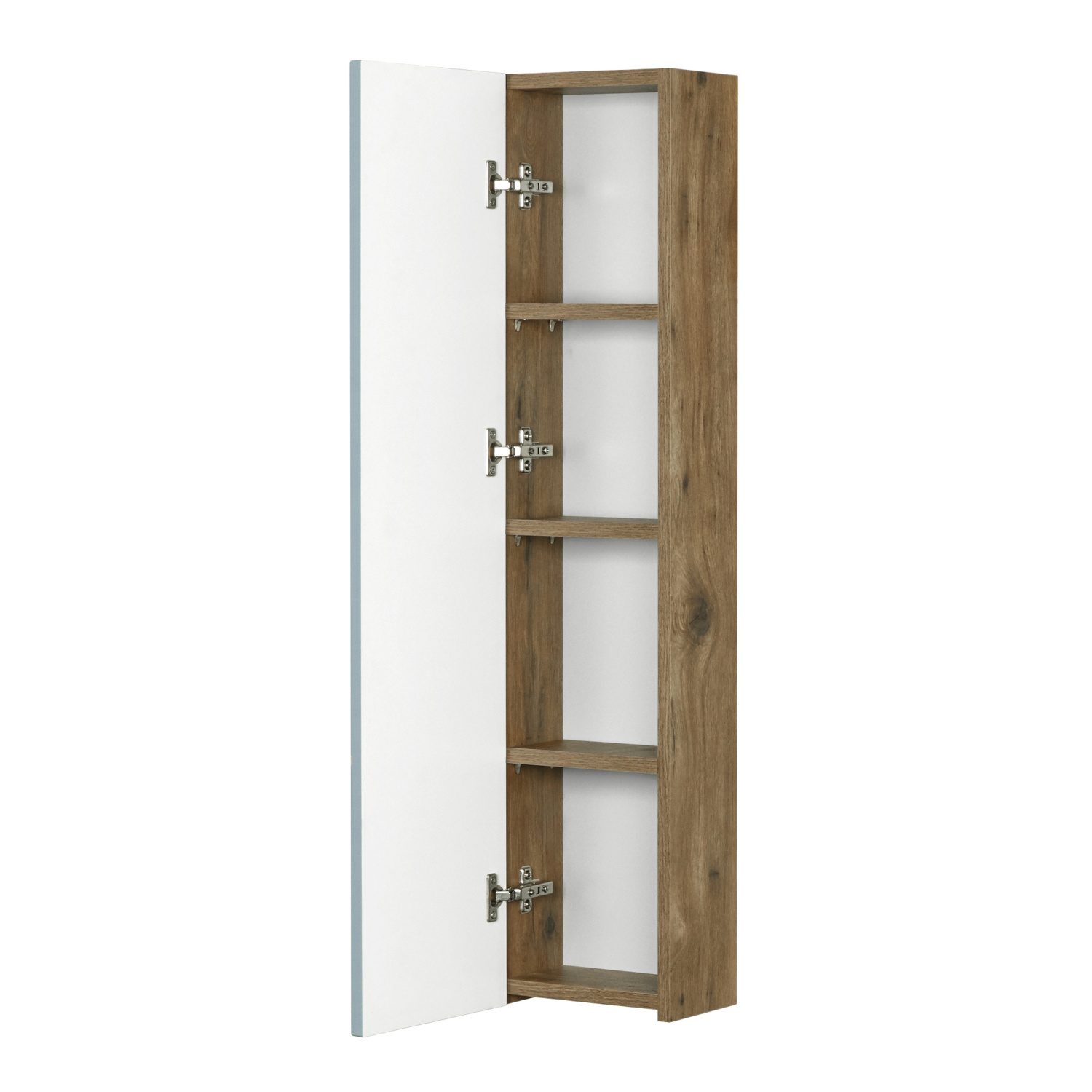 Шкаф навесной Aquaton Мишель 23, дуб рустикальный, фьорд