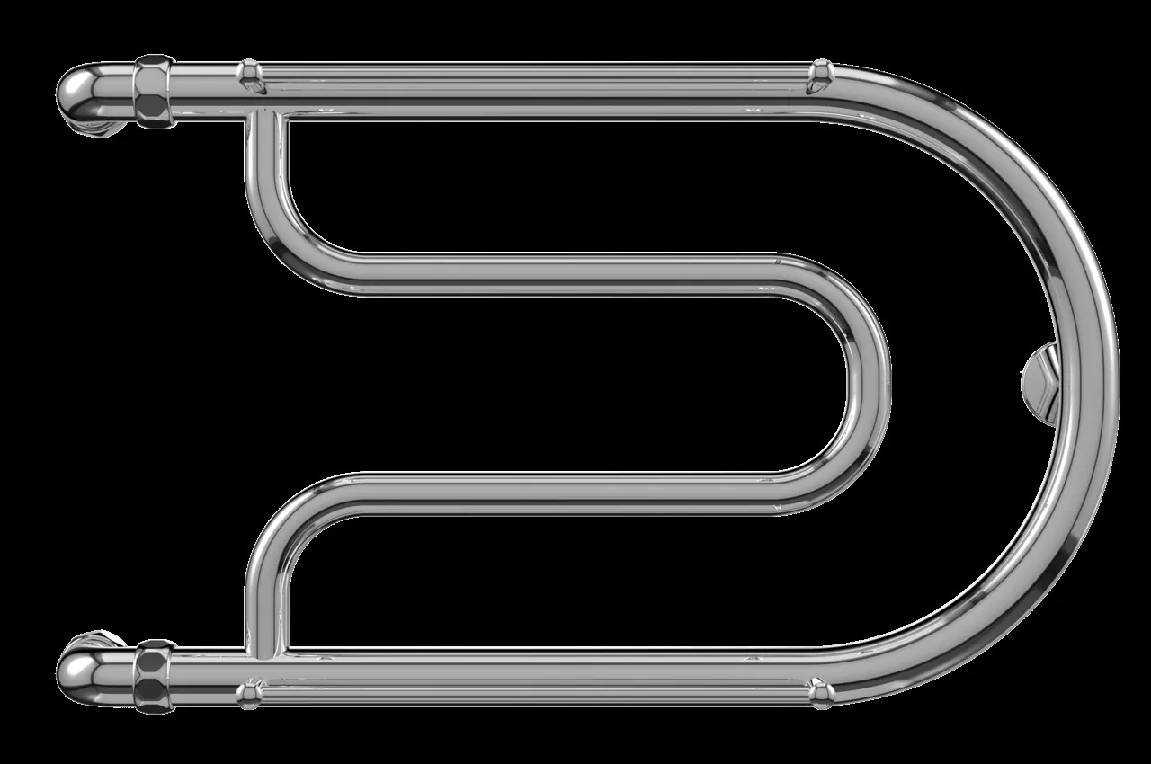 Полотенцесушитель водяной Terminus Фокстрот AISI 32х2 320х600 боковой