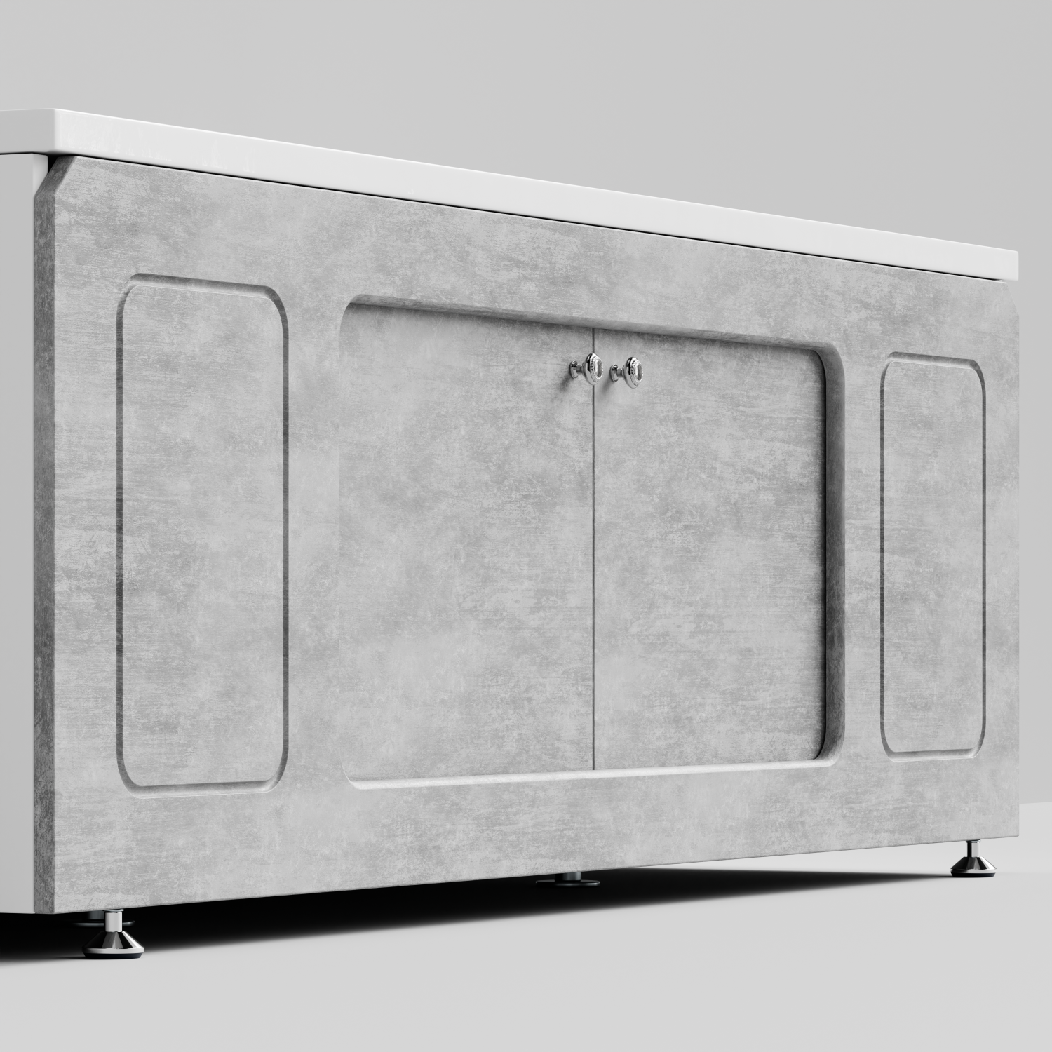 Экран под ванну Vod-ok Лидер 170 раздвижной Горный камень