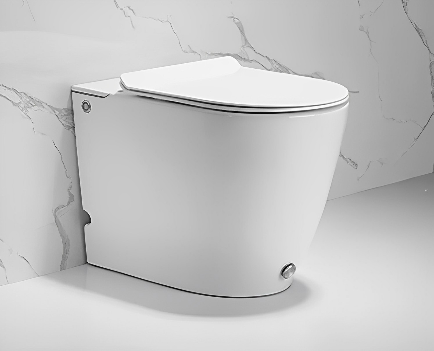 Унитаз Cerutti Spa  BARBARIA Pulse CT7264 приставной, импульсный, белый