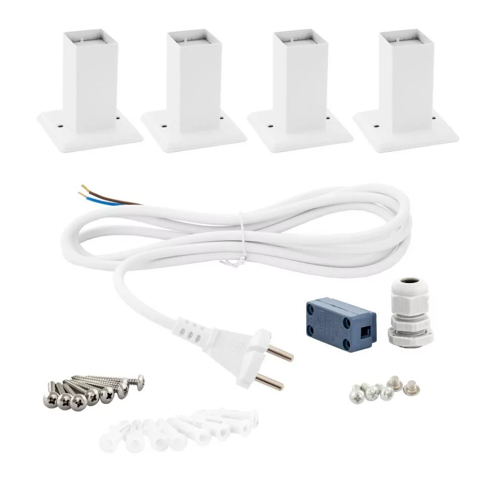 Полотенцесушитель электрический Energy Grand P 800x500 белый матовый