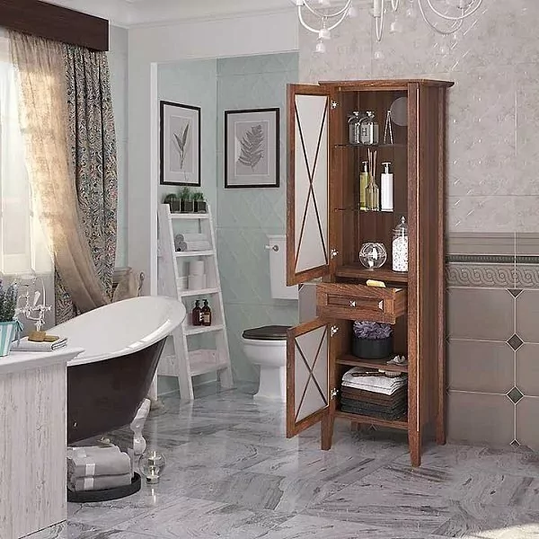 Пенал Opadiris Палермо 50 L светлый орех