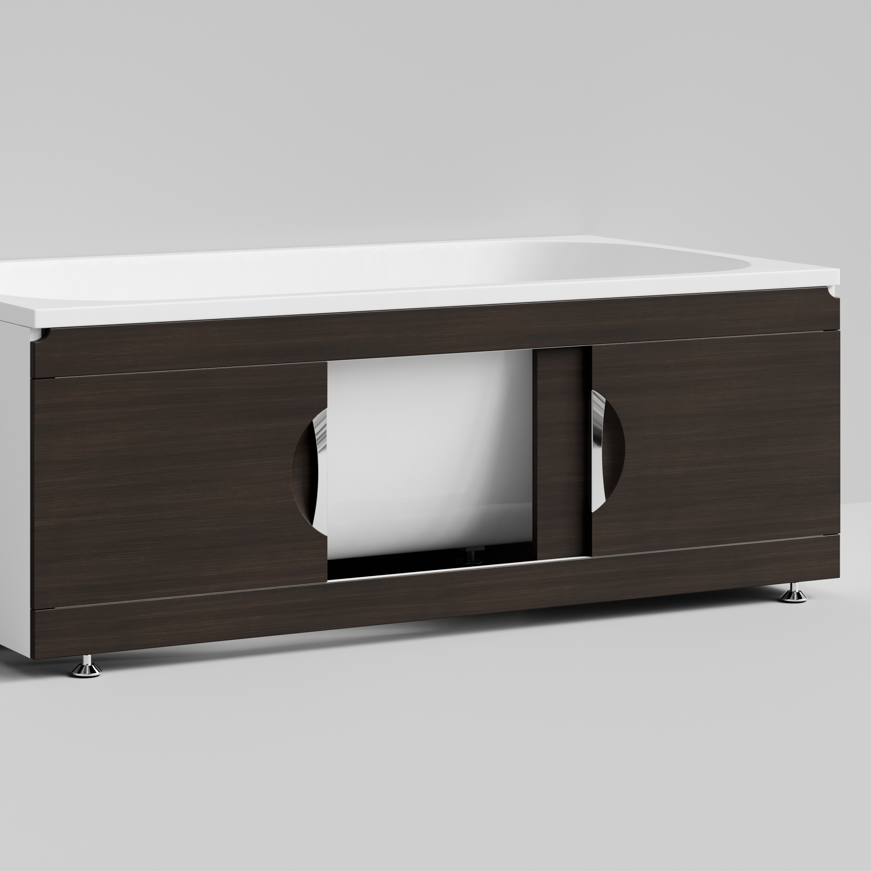 Экран под ванну Vod-ok Топ 150 раздвижной Палисандр