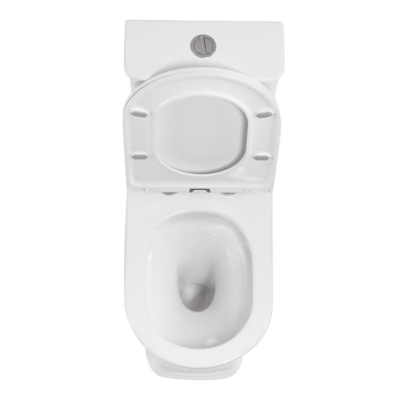 Унитаз SantiLine SL-5042T напольный, безободковый, моноблок, белый