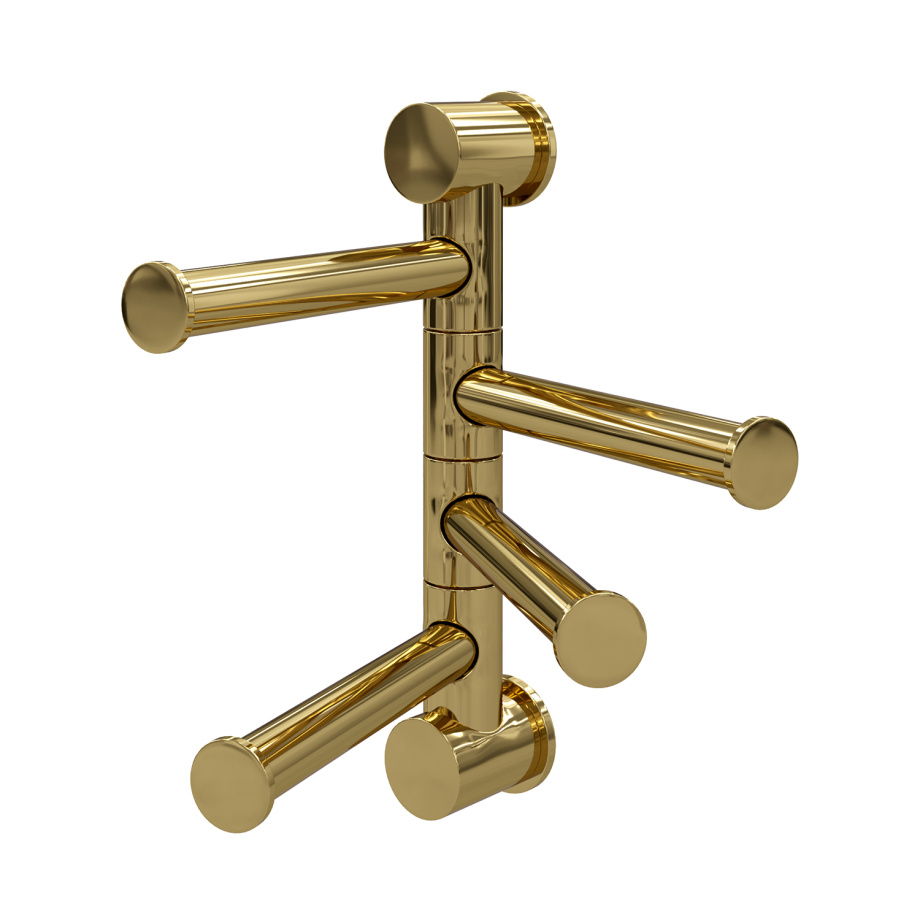 Полотенцедержатель WasserKRAFT K-1054POLISHED GOLD глянцевое золото