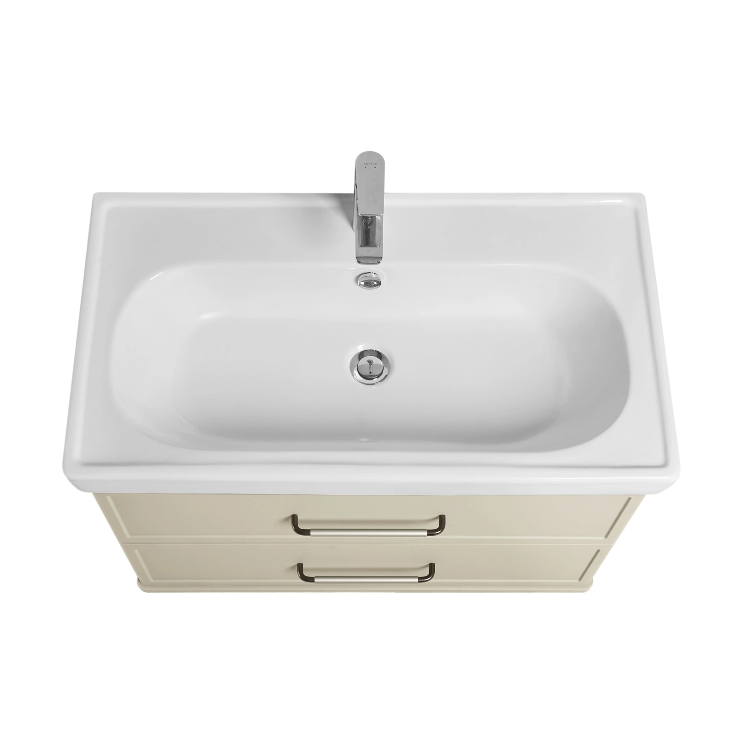 Тумба Aquaton Нео-Классика с раковиной Нео-Классика 65 подвесная, белый камень