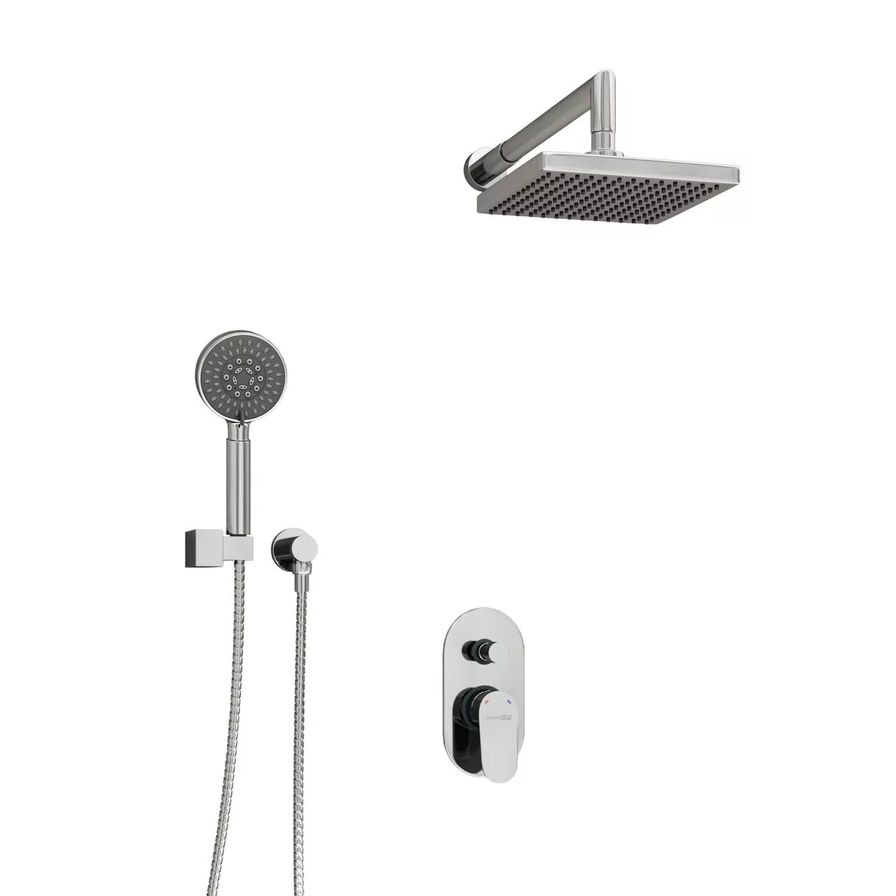 Душевой комплект WasserKraft A14028 хром