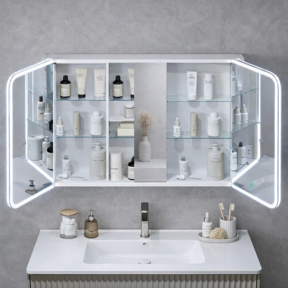 Шкаф зеркальный Alavann "Cosmetic Light 120"