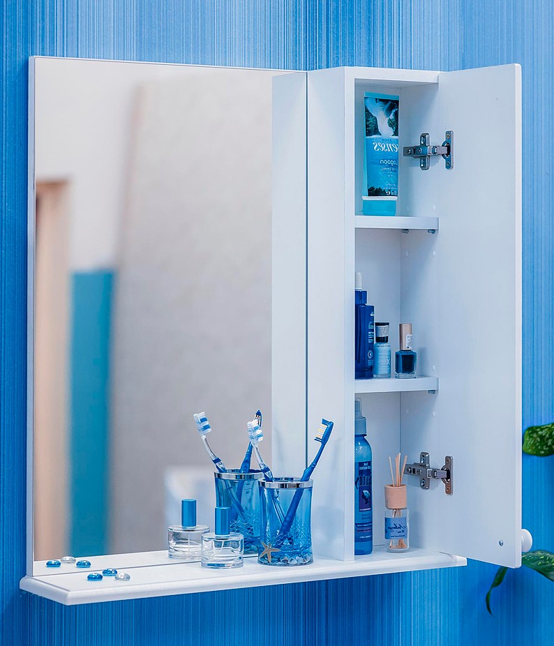 Зеркало с шкафчиком Sanflor Карина 55 R