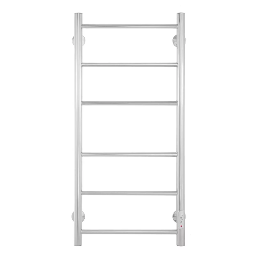 Полотенцесушитель электрический Energy Round 900x400 с таймером, хром