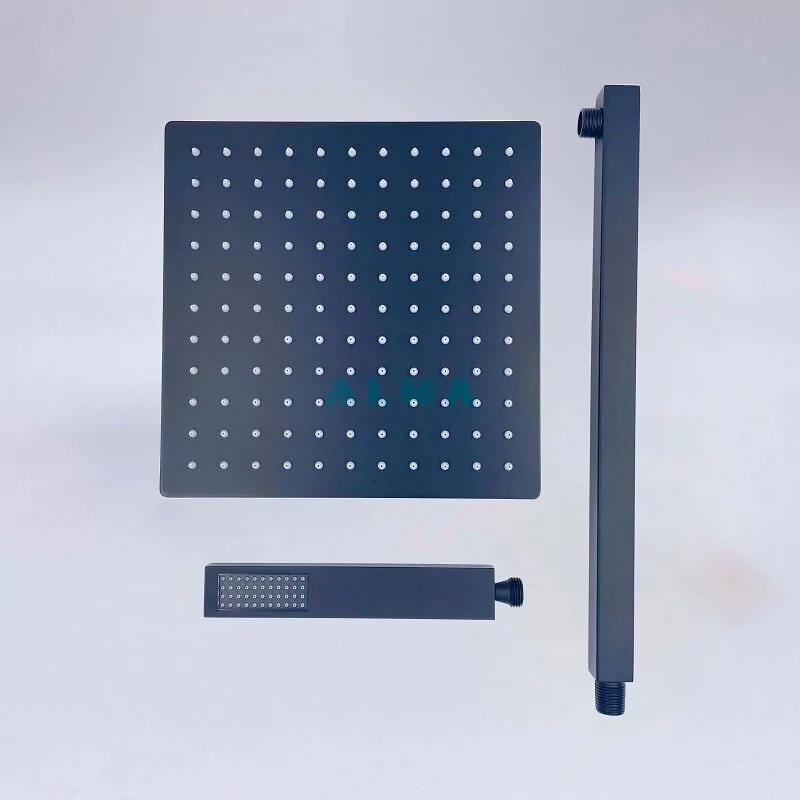 Душевой комплект ALMAes Elbe TVZ-0811 черный матовый