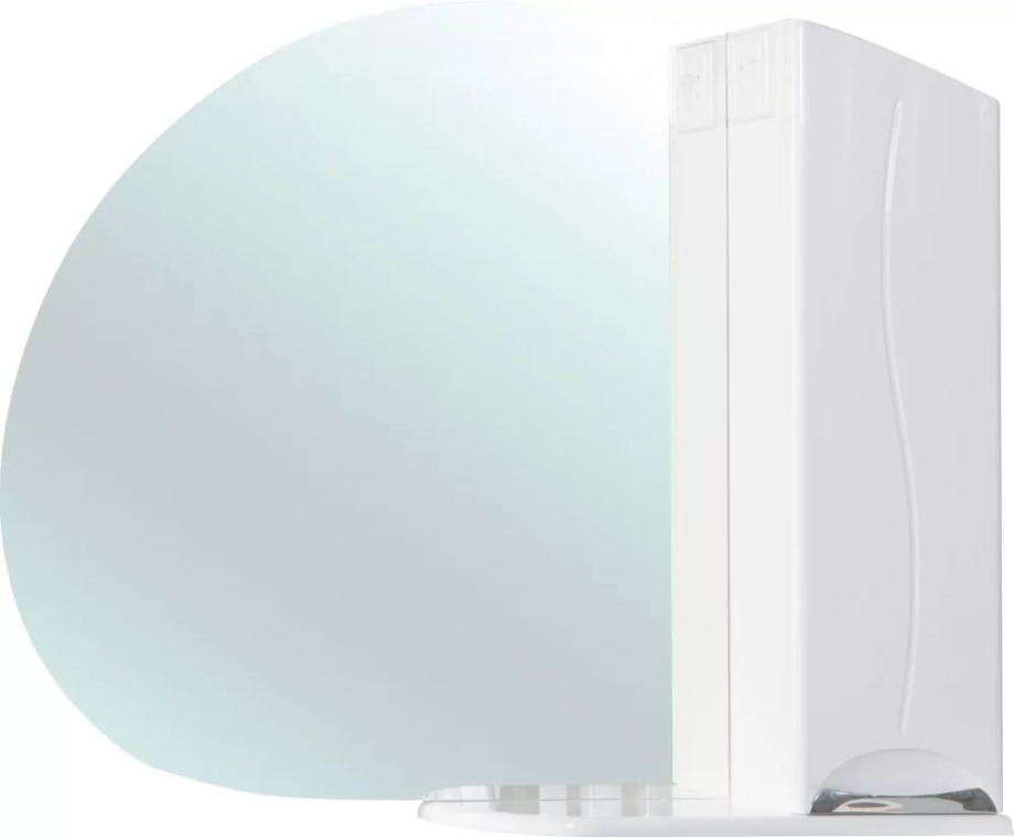 Зеркало с шкафчиком Bellezza Глория 105 R белый