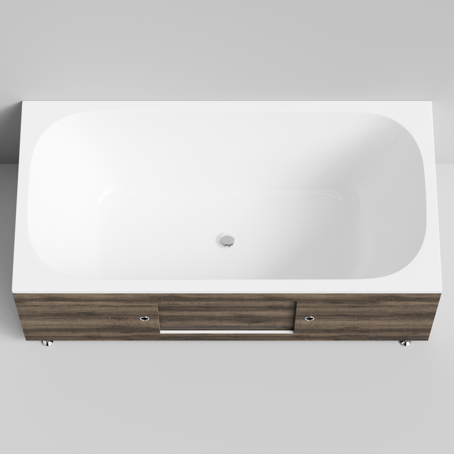 Экран под ванну Vod-ok Купе 170 раздвижной Дуб крымский коричневый