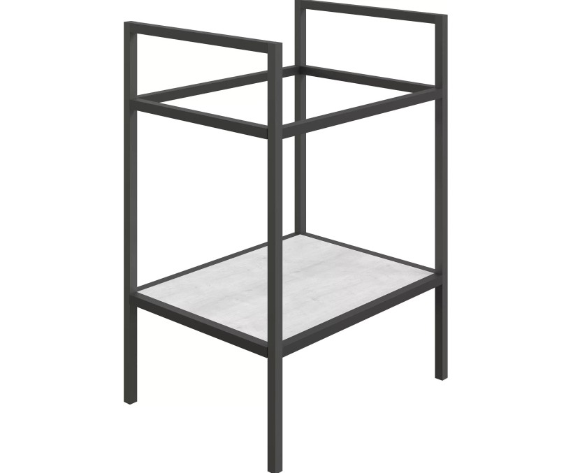 Тумба Sanflor Смоленск 60 с раковиной Como 60