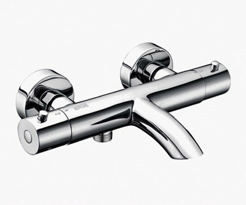 Смеситель для ванны WasserKraft Berkel 4811 Thermo хром