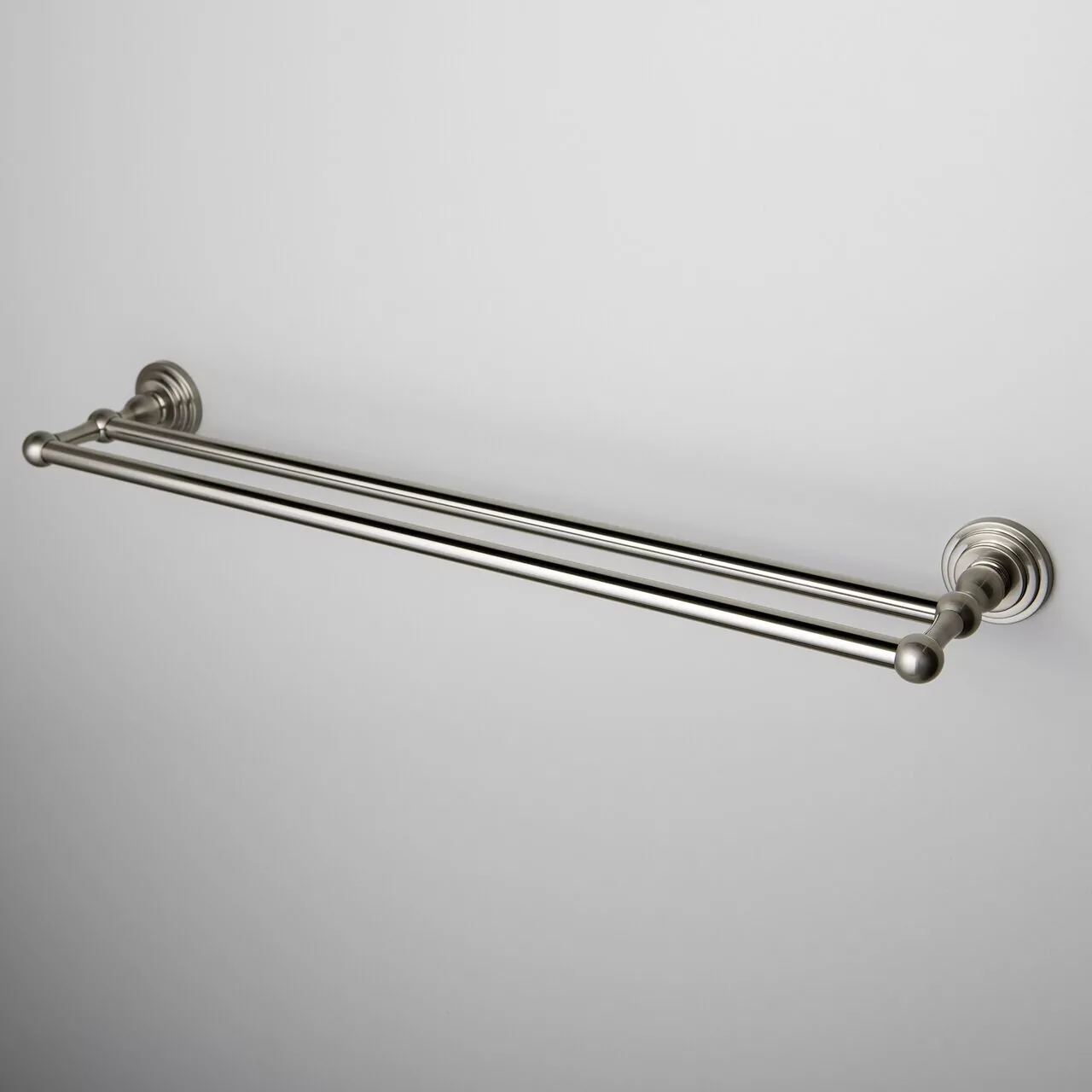 Полотенцедержатель WasserKraft Ammer K-7040 матовый хром от магазина Vanna-Vanna.ru!