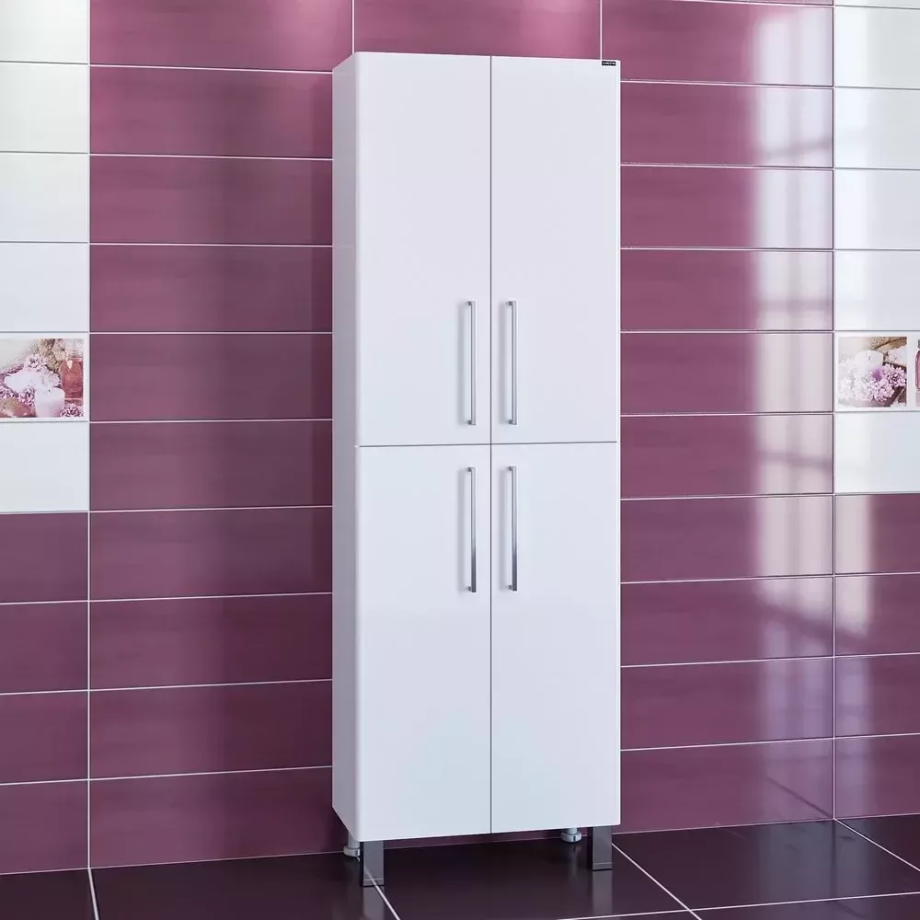 Пенал Санта Вегас 60 напольный, белый