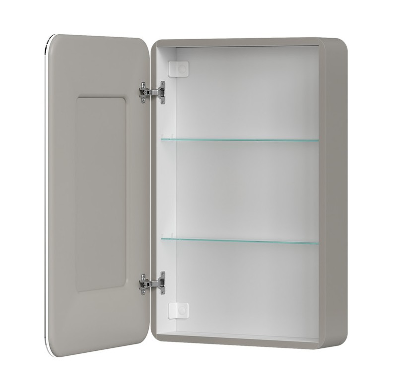 Зеркало-шкаф EQUIL Desert 57 с подсветкой, L, амарок