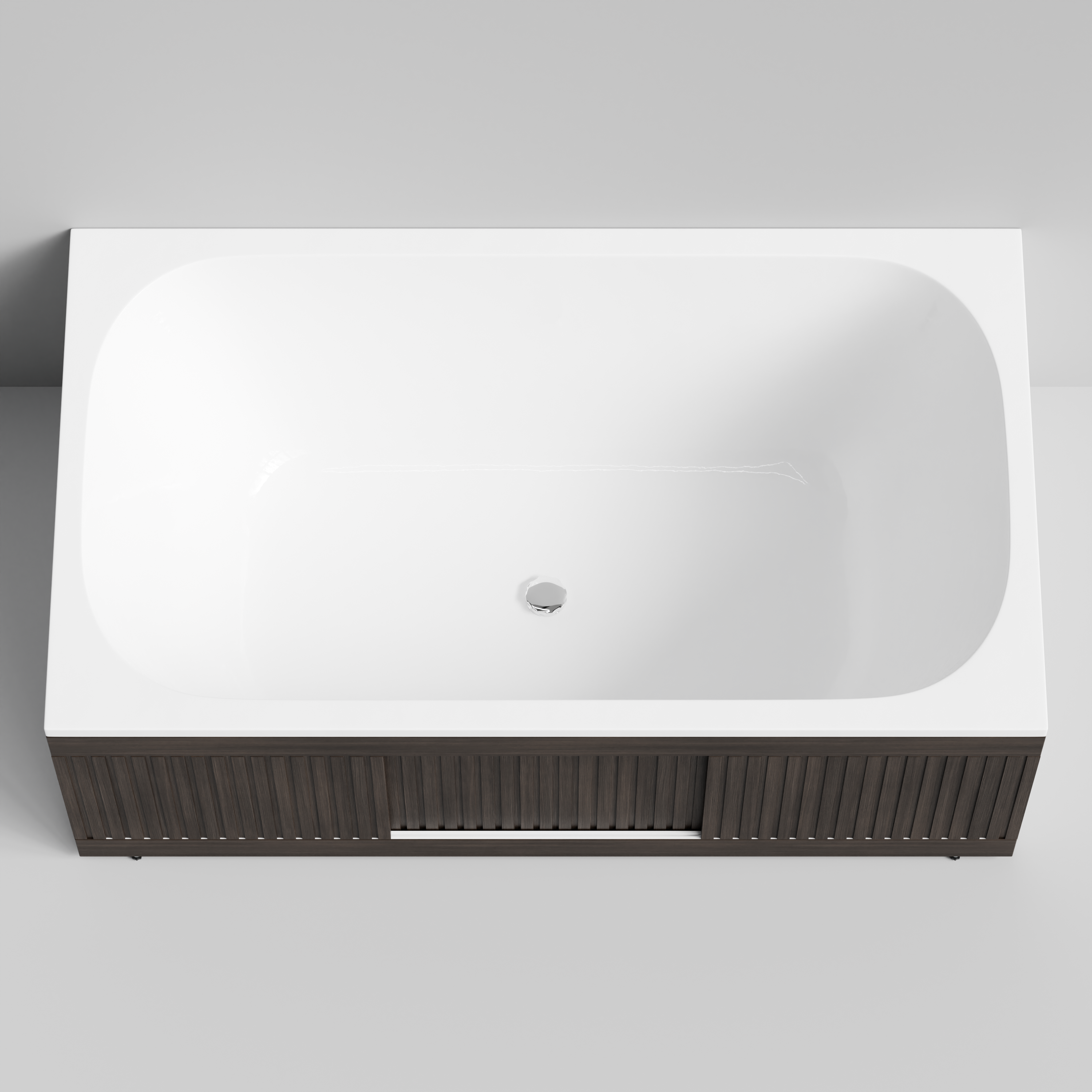 Экран под ванну Vod-ok Тач 150 раздвижной Палисандр