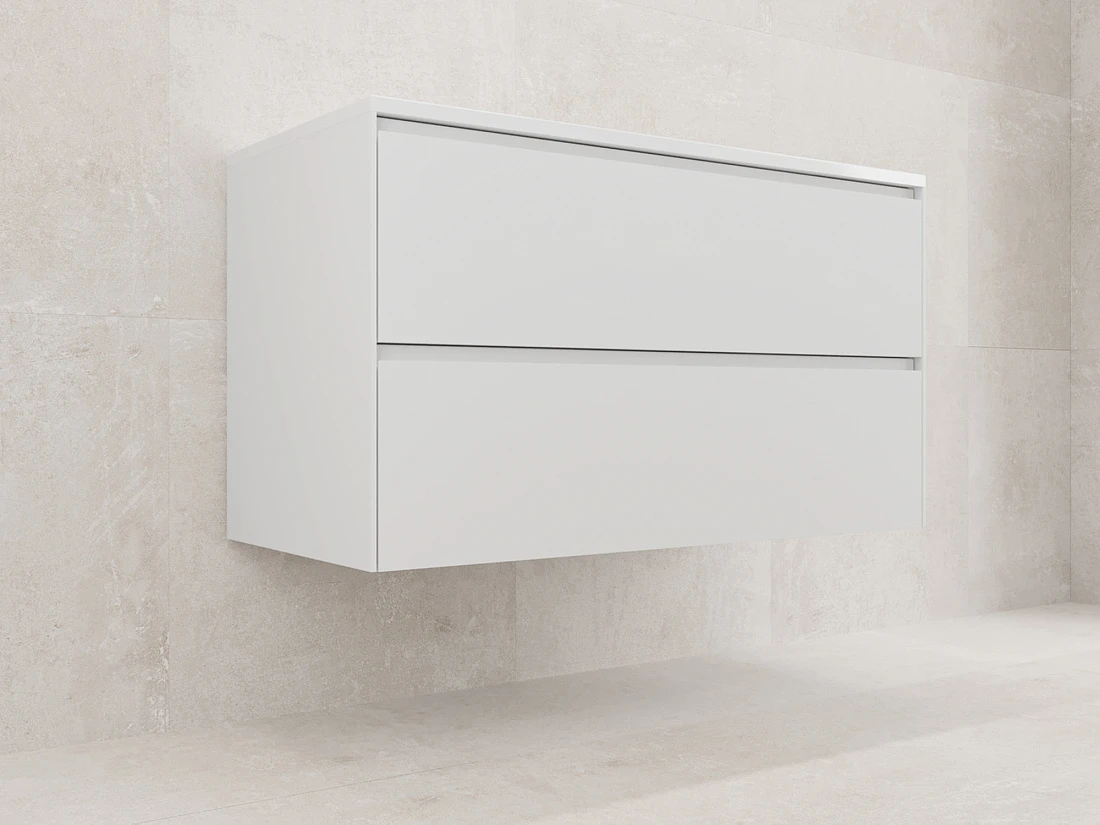 Тумба с раковиной Style Line Лима 100 подвесная, белый матовый от магазина Vanna-Vanna.ru!