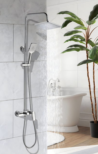 Душевая стойка BochMann MIMI BM8602 хром