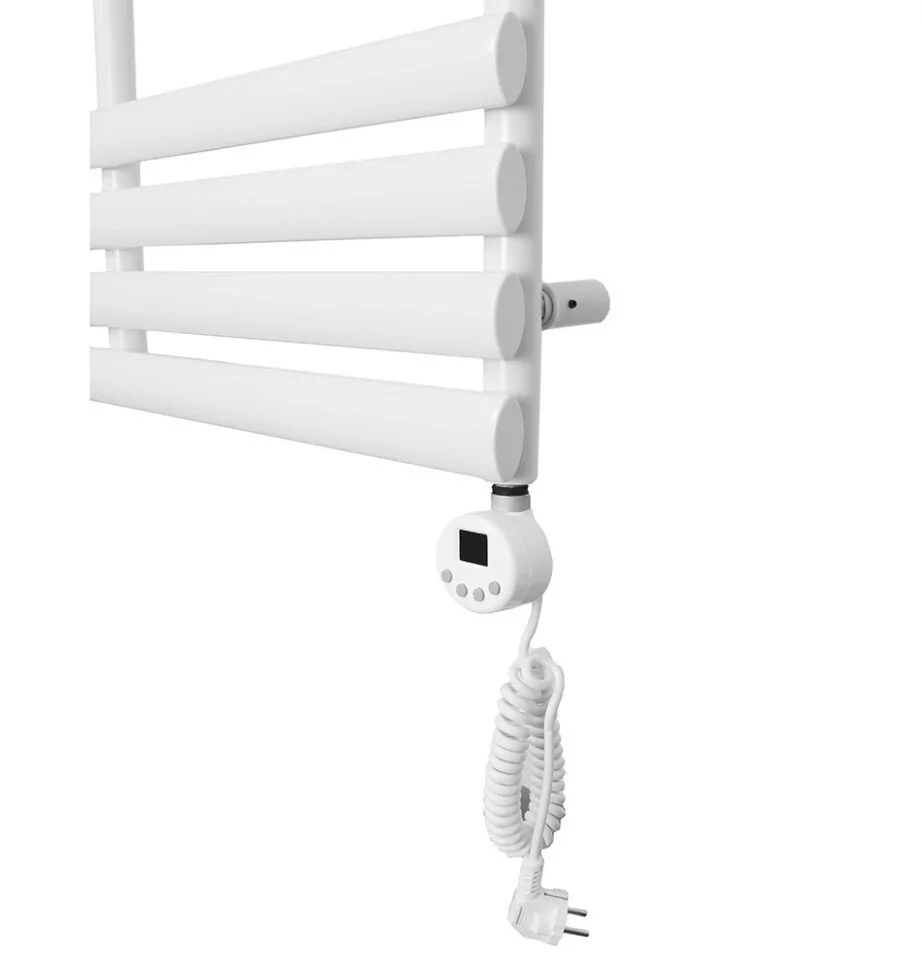 Полотенцесушитель электрический Domoterm Альфа П12 500х1130 ER правый, белый матовый